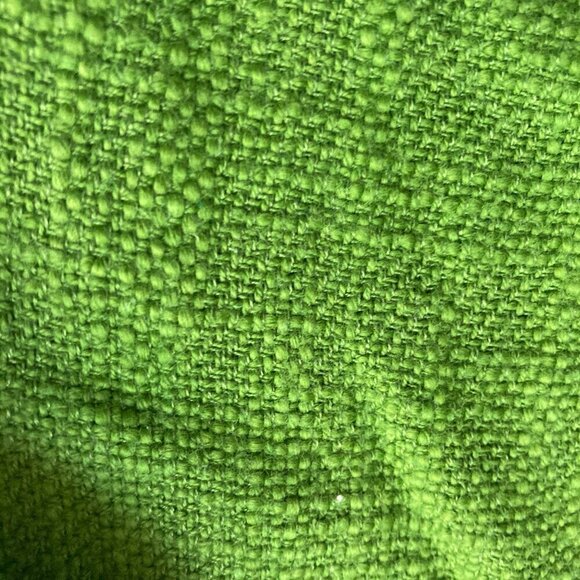 ABERCROMBIE & FITCH OVERSIZED GREEN  woven Shacket Button Down Shirt Woman's XS - Picture 4 of 8